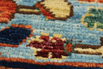 3x15 Blue and Multicolor Traditional Runner