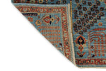 3x10 Blue and Multicolor Traditional Runner