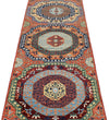 3x12 Rust and Multicolor Traditional Runner