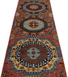 3x12 Rust and Multicolor Traditional Runner