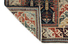 3x11 Navy and Beige Traditional Runner
