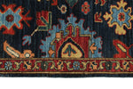 3x7 Navy and Multicolor Traditional Runner
