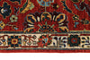 4x11 Red and Ivory Traditional Runner