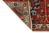 4x11 Red and Ivory Traditional Runner