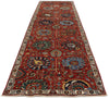 4x15 Red and Ivory Traditional Runner