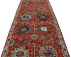 4x15 Red and Ivory Traditional Runner