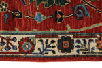 4x15 Red and Ivory Traditional Runner