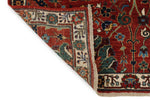 4x15 Red and Ivory Traditional Runner