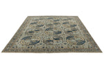 8x10 Gray and Gray Traditional Rug
