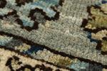 8x10 Gray and Gray Traditional Rug