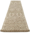 3x16 Beige and Brown Anatolian Tribal Runner