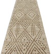 3x16 Beige and Brown Anatolian Tribal Runner
