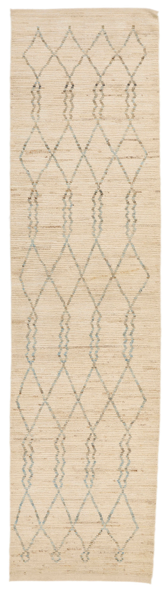 3x13 Ivory and Beige Anatolian Traditional Runner