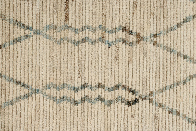 3x13 Ivory and Beige Anatolian Traditional Runner