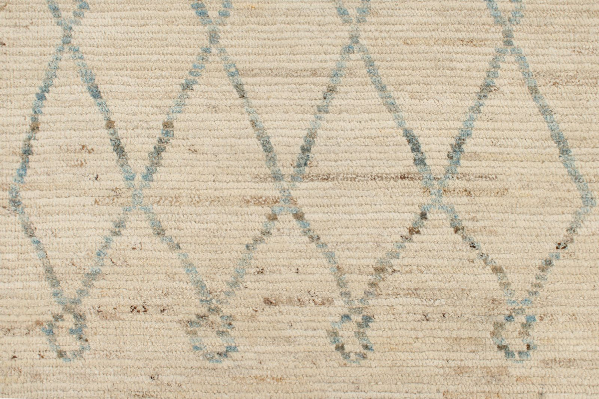 3x13 Ivory and Beige Anatolian Traditional Runner