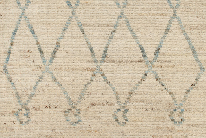 3x13 Ivory and Beige Anatolian Traditional Runner