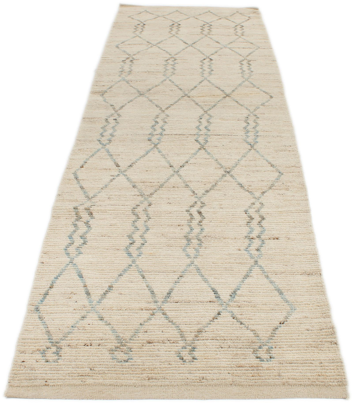 3x13 Ivory and Beige Anatolian Traditional Runner