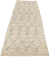 3x13 Ivory and Beige Anatolian Traditional Runner