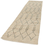 3x13 Ivory and Beige Anatolian Traditional Runner