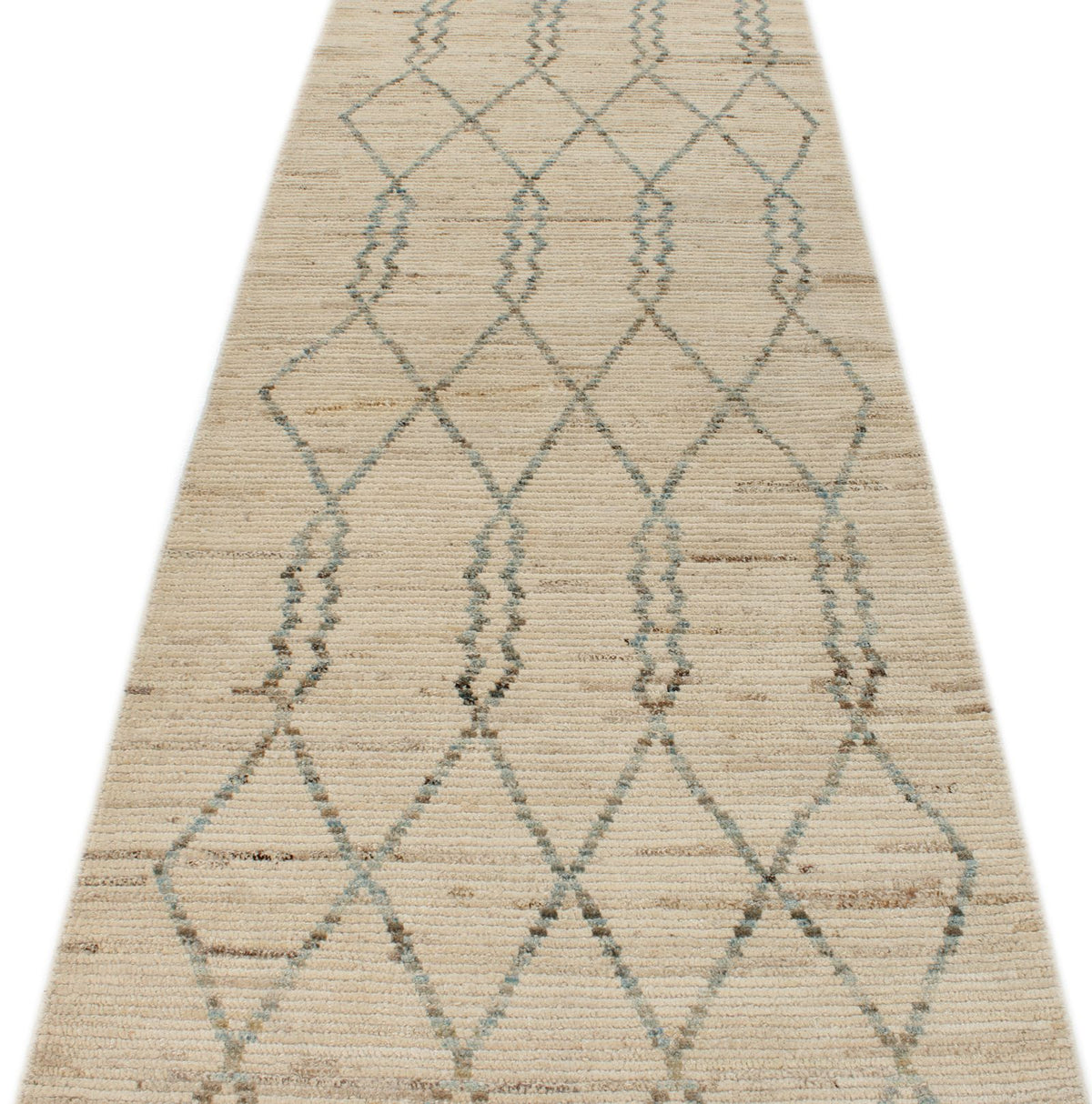 3x13 Ivory and Beige Anatolian Traditional Runner