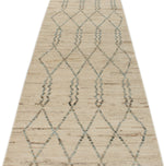 3x13 Ivory and Beige Anatolian Traditional Runner