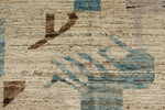 9x12 Beige and Multicolor Anatolian Tribal Rug