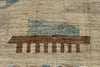 9x12 Beige and Multicolor Anatolian Tribal Rug