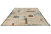 9x12 Beige and Multicolor Anatolian Tribal Rug