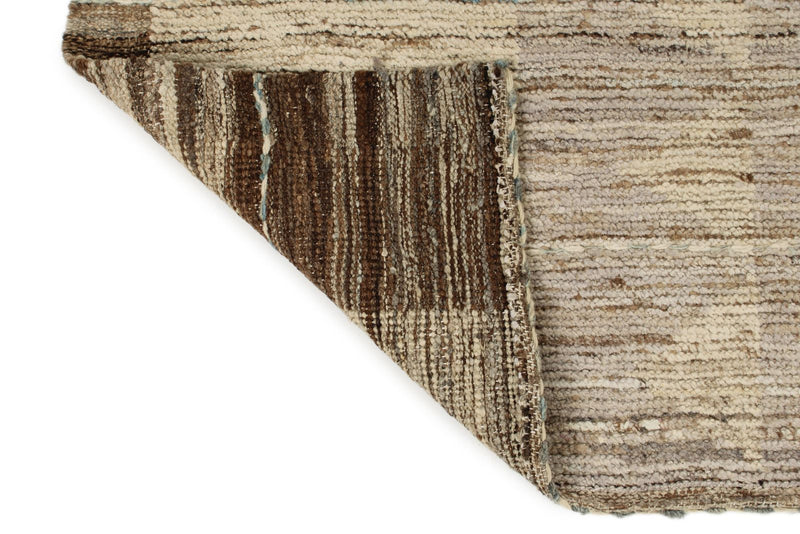 9x12 Beige and Multicolor Anatolian Tribal Rug