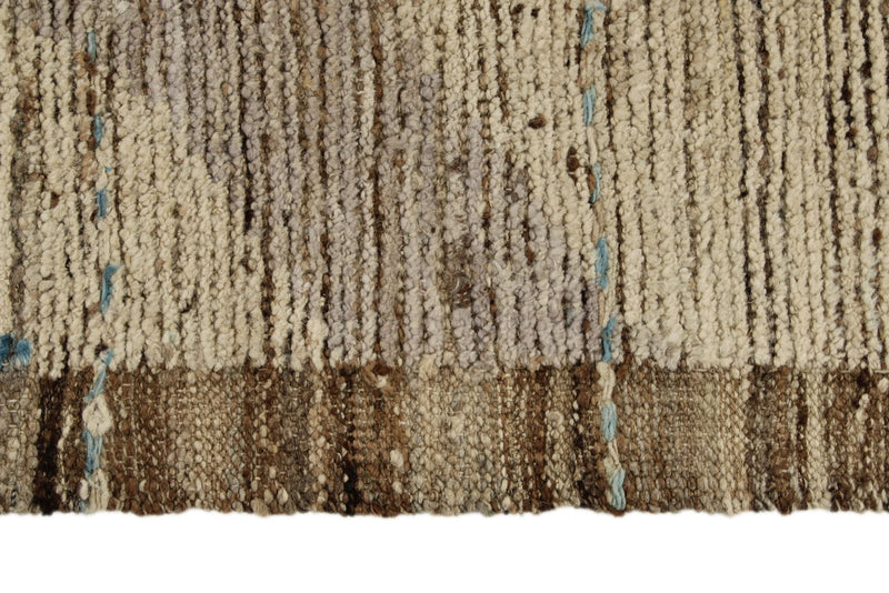 9x12 Beige and Multicolor Anatolian Tribal Rug