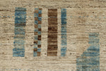 9x12 Beige and Multicolor Anatolian Tribal Rug