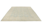9x12 Light Blue and Beige Anatolian Traditional Rug