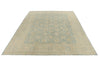 9x12 Light Blue and Beige Anatolian Traditional Rug