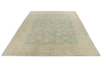 9x12 Light Blue and Beige Anatolian Traditional Rug