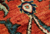9x12 Navy and Red Anatolian Traditional Rug