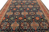9x12 Navy and Red Anatolian Traditional Rug