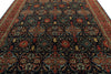 9x12 Navy and Red Anatolian Traditional Rug