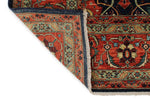 9x12 Navy and Red Anatolian Traditional Rug