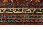 9x11 Burgundy and Multicolor Anatolian Traditional Rug