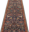 3x10 Navy and Red Anatolian Traditional Runner