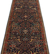 3x10 Navy and Red Anatolian Traditional Runner