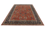 10x15 Red and Navy Anatolian Traditional Rug