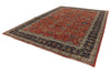 10x15 Red and Navy Anatolian Traditional Rug