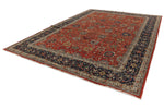 10x15 Red and Navy Anatolian Traditional Rug