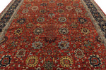 10x15 Red and Navy Anatolian Traditional Rug