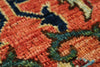 10x14 Charcoal and Red Anatolian Traditional Rug