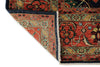 10x14 Charcoal and Red Anatolian Traditional Rug