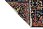 6z9 Navy and Multicolor Anatolian Traditional Rug