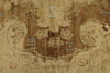 9x12 Light Brown and Brown Turkish Tribal Rug