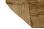 9x12 Light Brown and Brown Turkish Tribal Rug